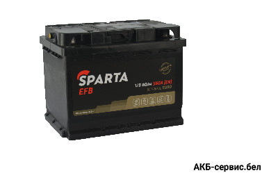 Sparta EFB 6СТ-60 Евро