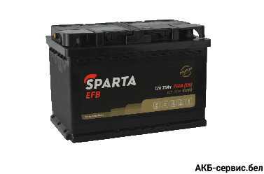 Sparta EFB 6СТ-75 Евро