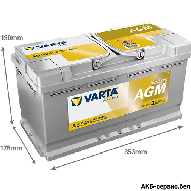 VARTA Dynamic AGM A5