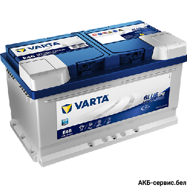 VARTA Blue Dynamic E46 EFB 575500073 75 Ah