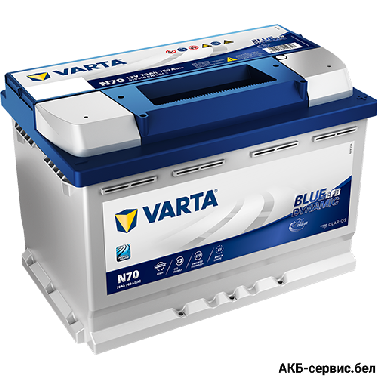 VARTA Blue Dynamic N70 EFB 570500076 70 Ah