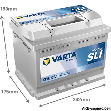 VARTA Dynamic SLI D15