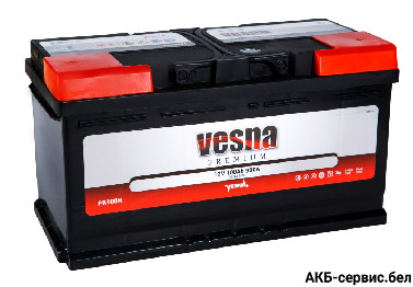 Vesna Premium 100Ah 900A
