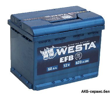 WESTA EFB 6СТ-60 VLR Euro (низкий)