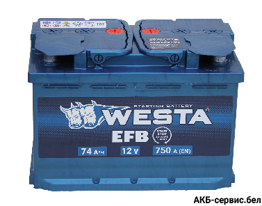 WESTA EFB 6СТ-74 VLR Euro