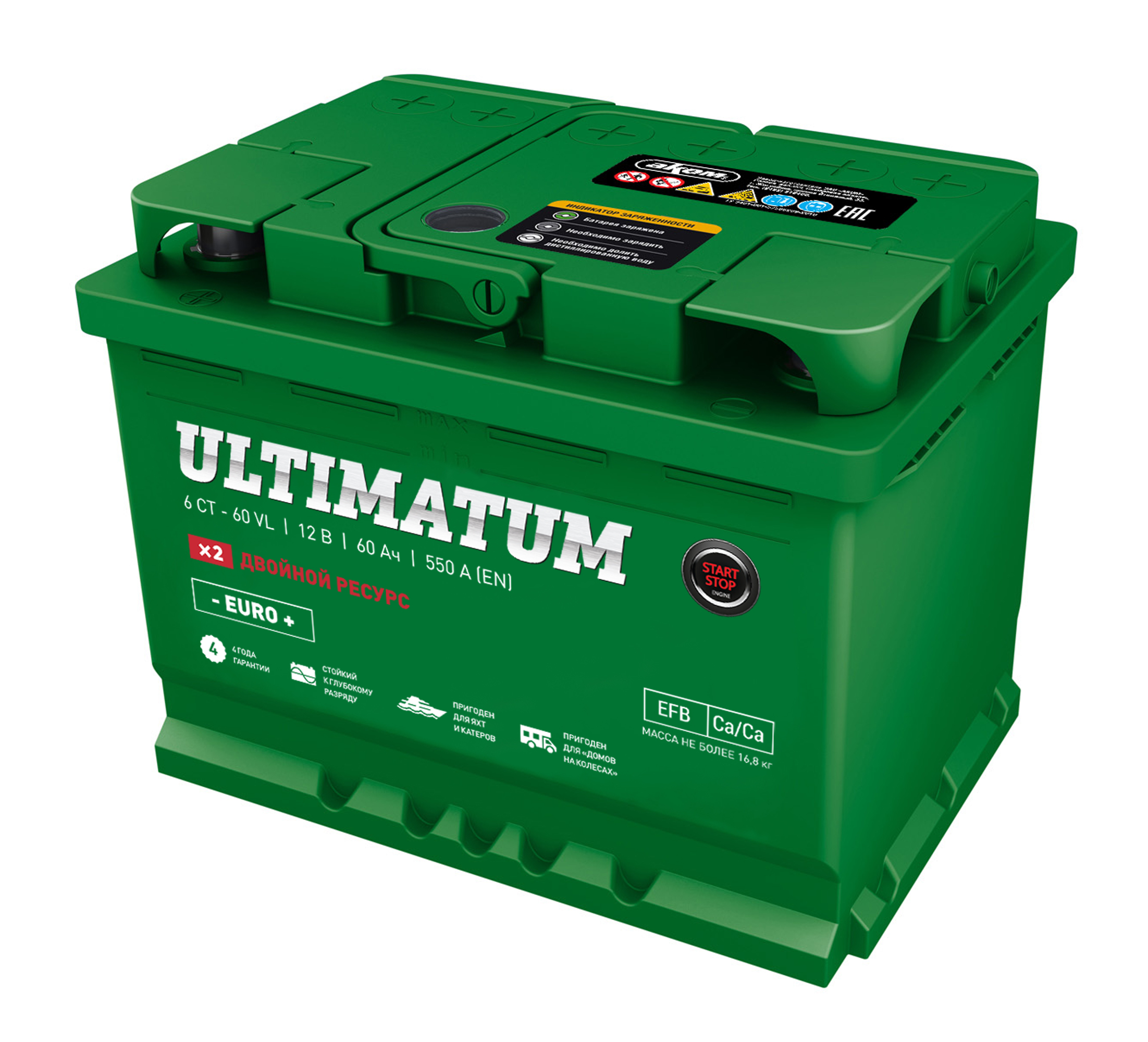 АКОМ Ultimatum EFB 6CT-60VL