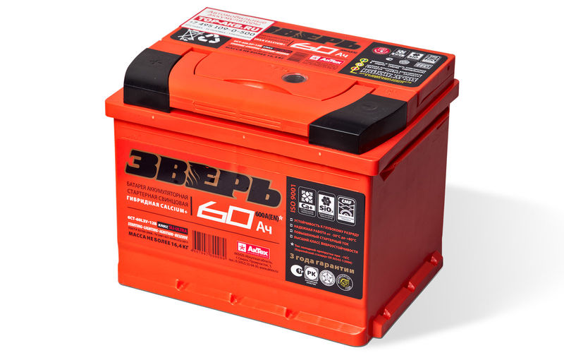 АкТех Зверь 6СТ-60 Евро