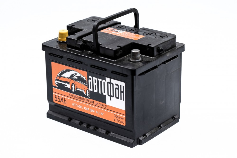 Автофан 55Ah L+