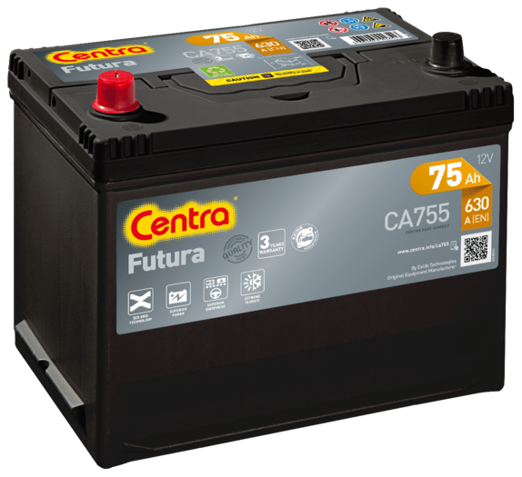 Centra Futura CA755 (75Ah) Asia