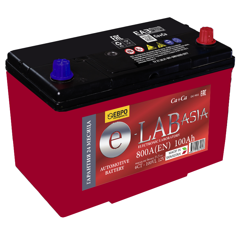 E-Lab Asia 100Ah JR