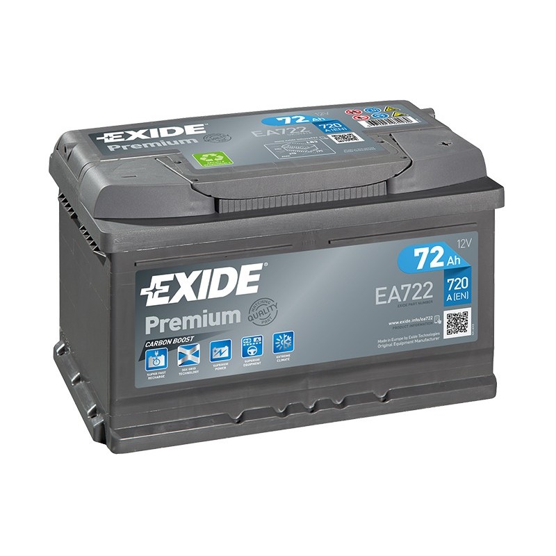 Exide Premium EA722