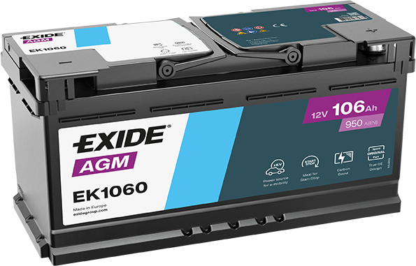 Exide AGM EK1060