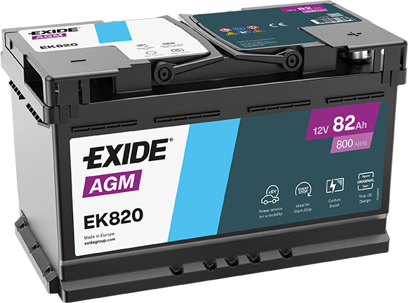 Exide AGM EK820