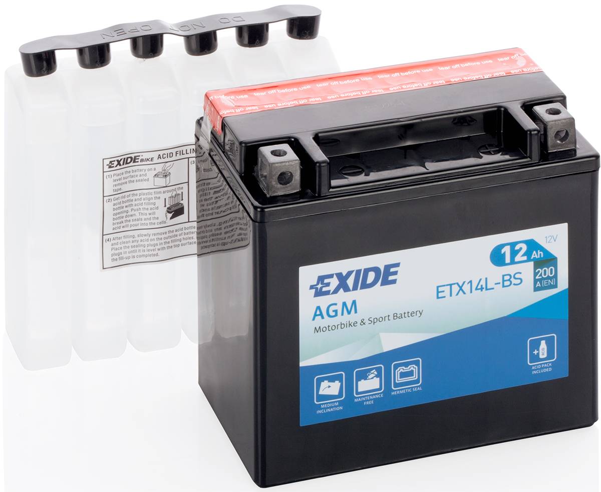 Exide AGM ETX14L-BS