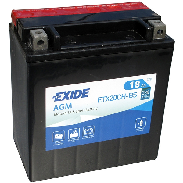 Exide AGM ETX20CH-BS