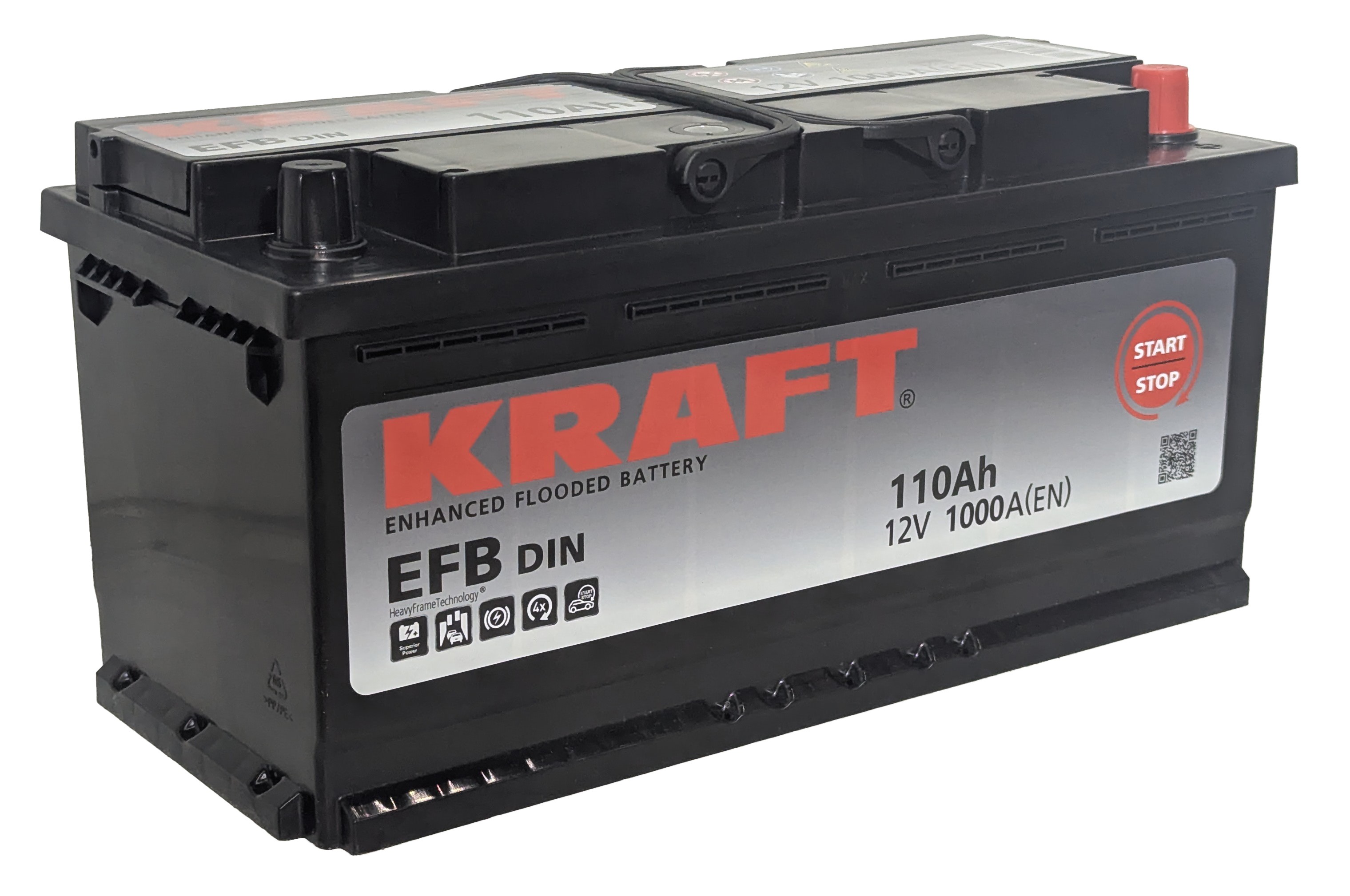 Аккумулятор KRAFT EFB 110 R