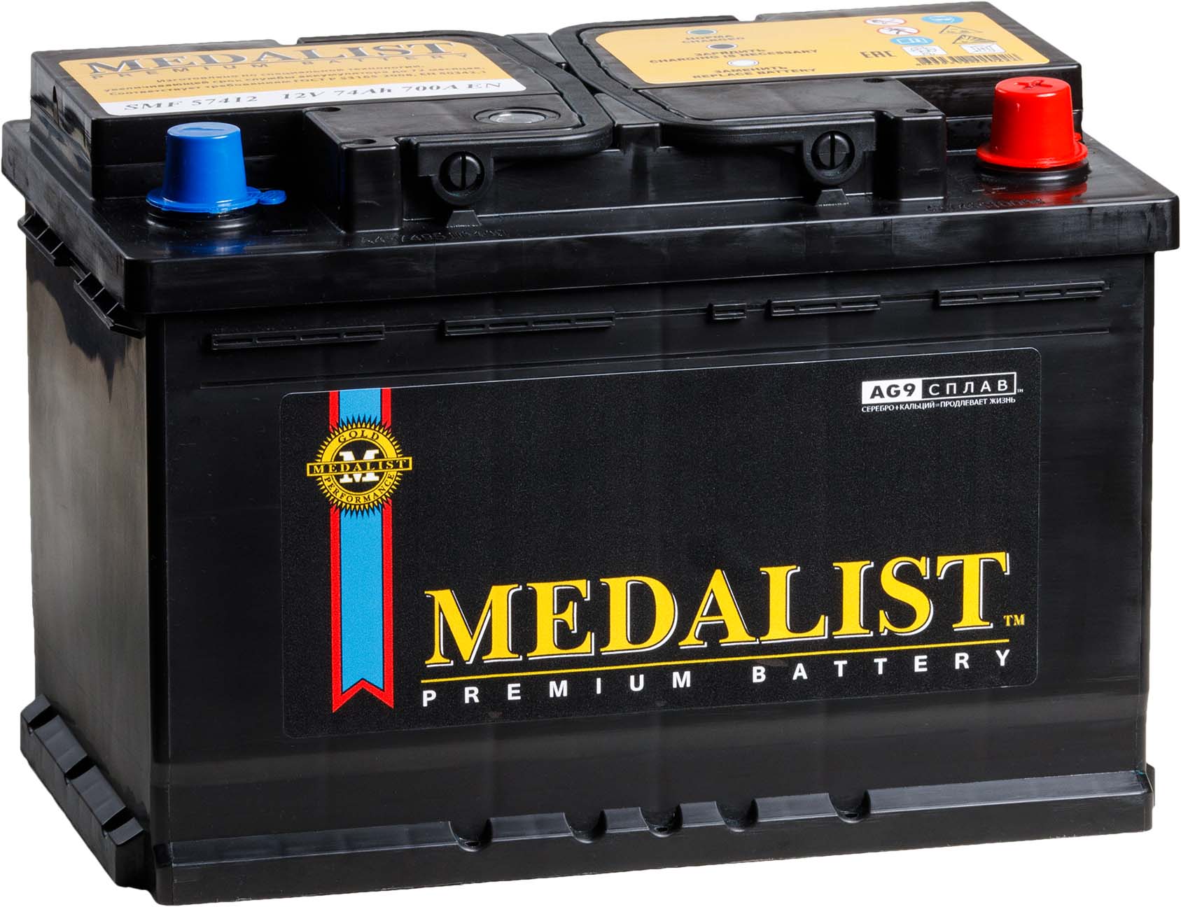 Medalist Premium 74 Ah 680 А