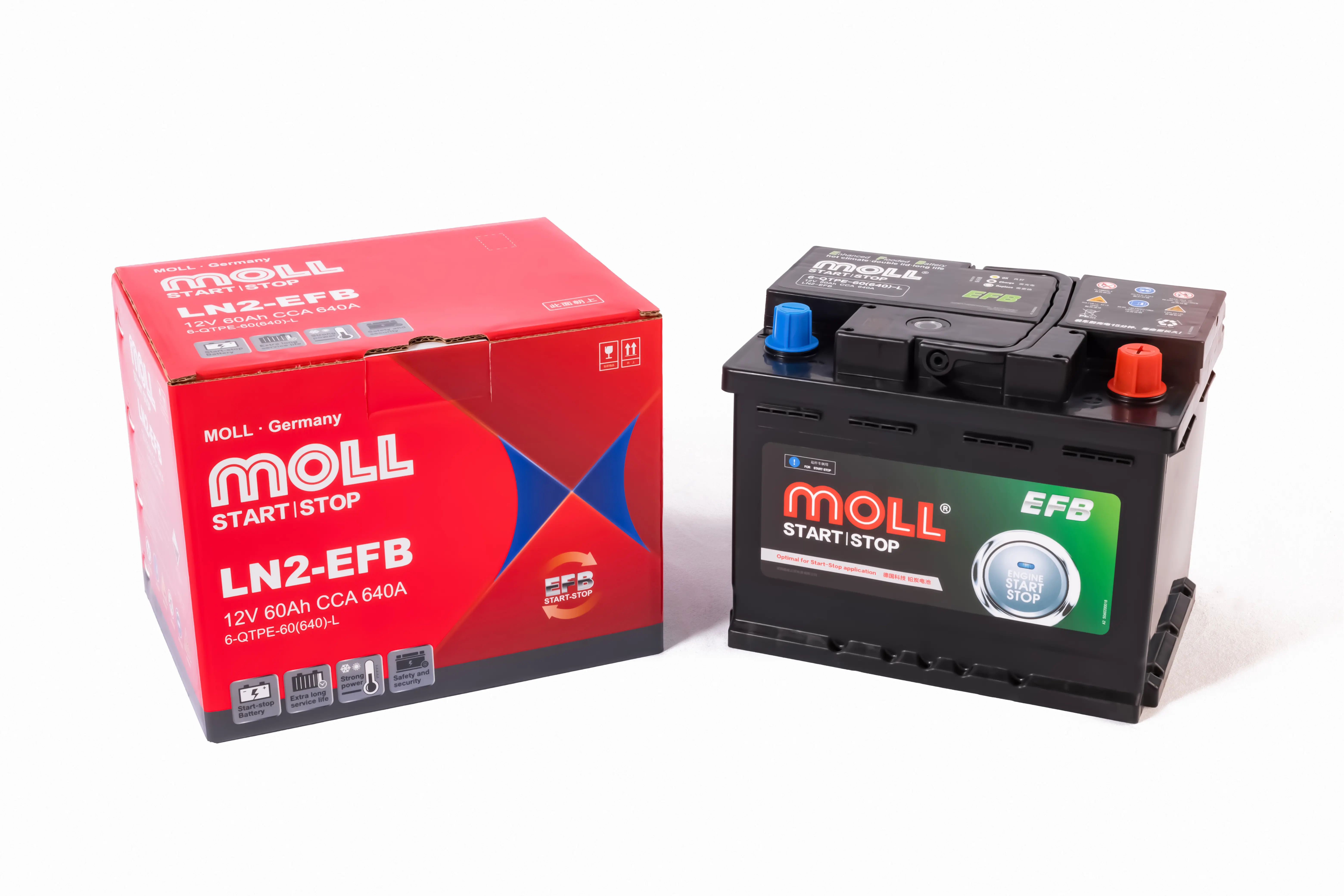 MOLL EFB 6-QTPE-60Ah 640A