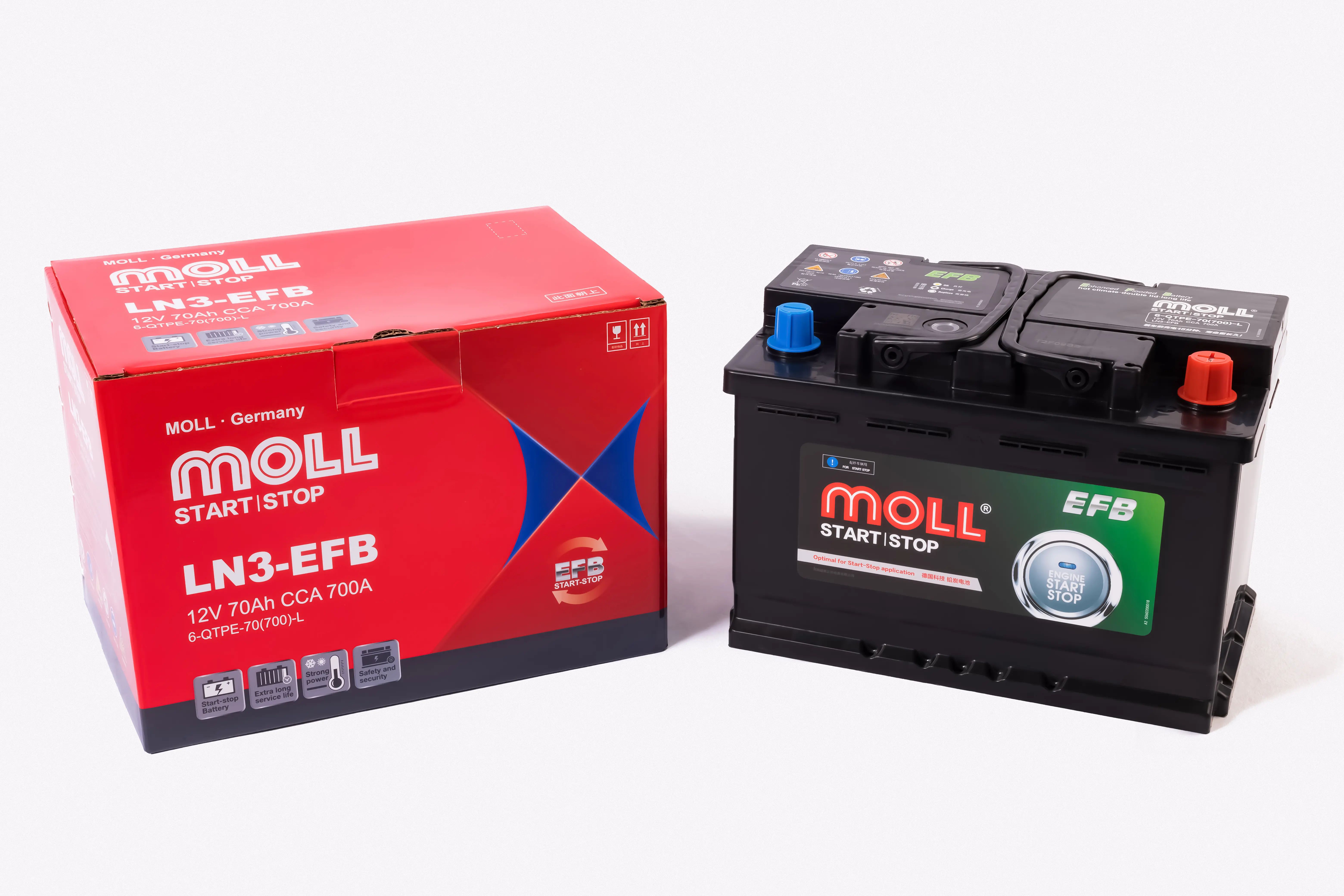 MOLL EFB 6-QTPE-70Ah 700A