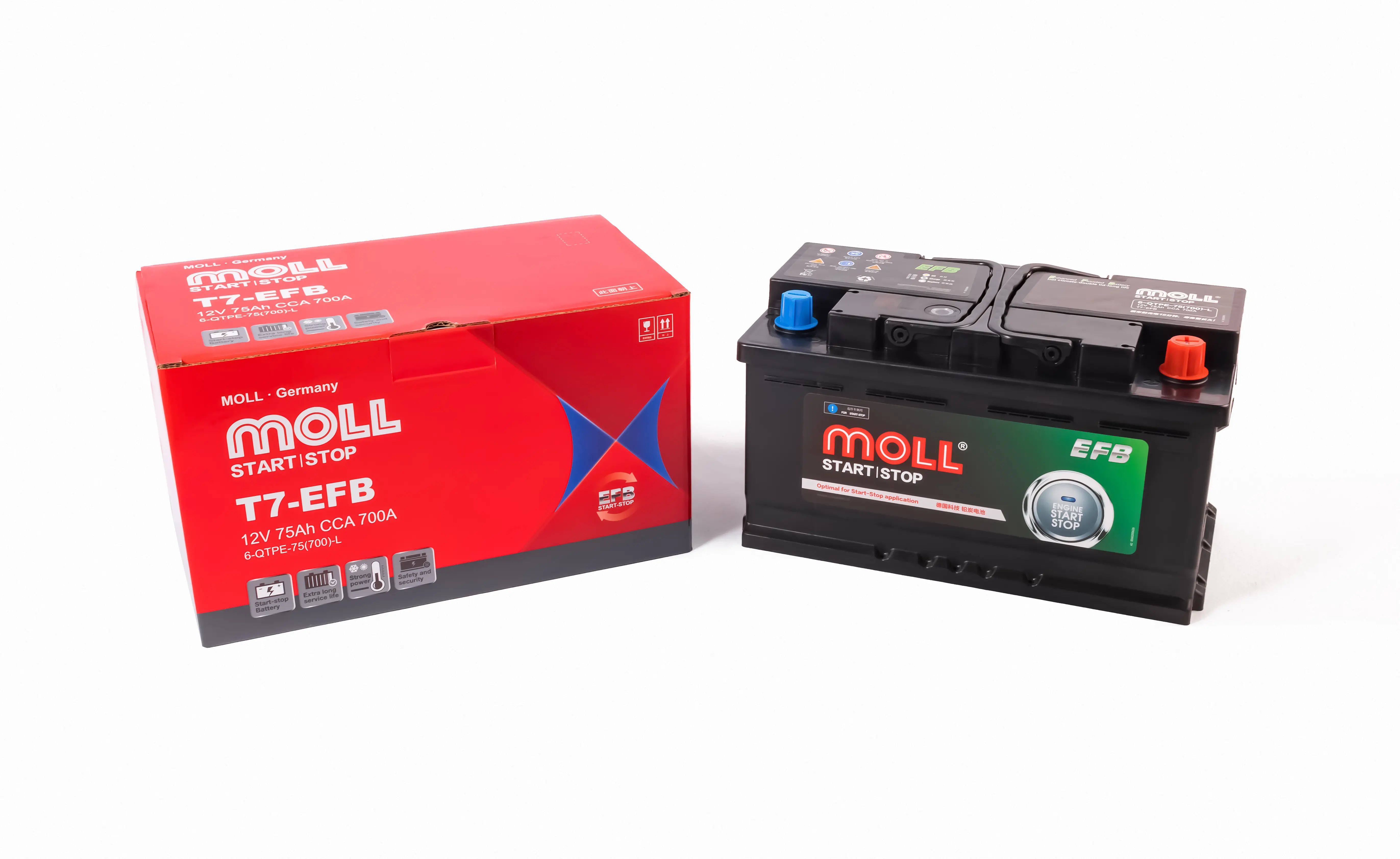 MOLL EFB 6-QTPE-75Ah 700A