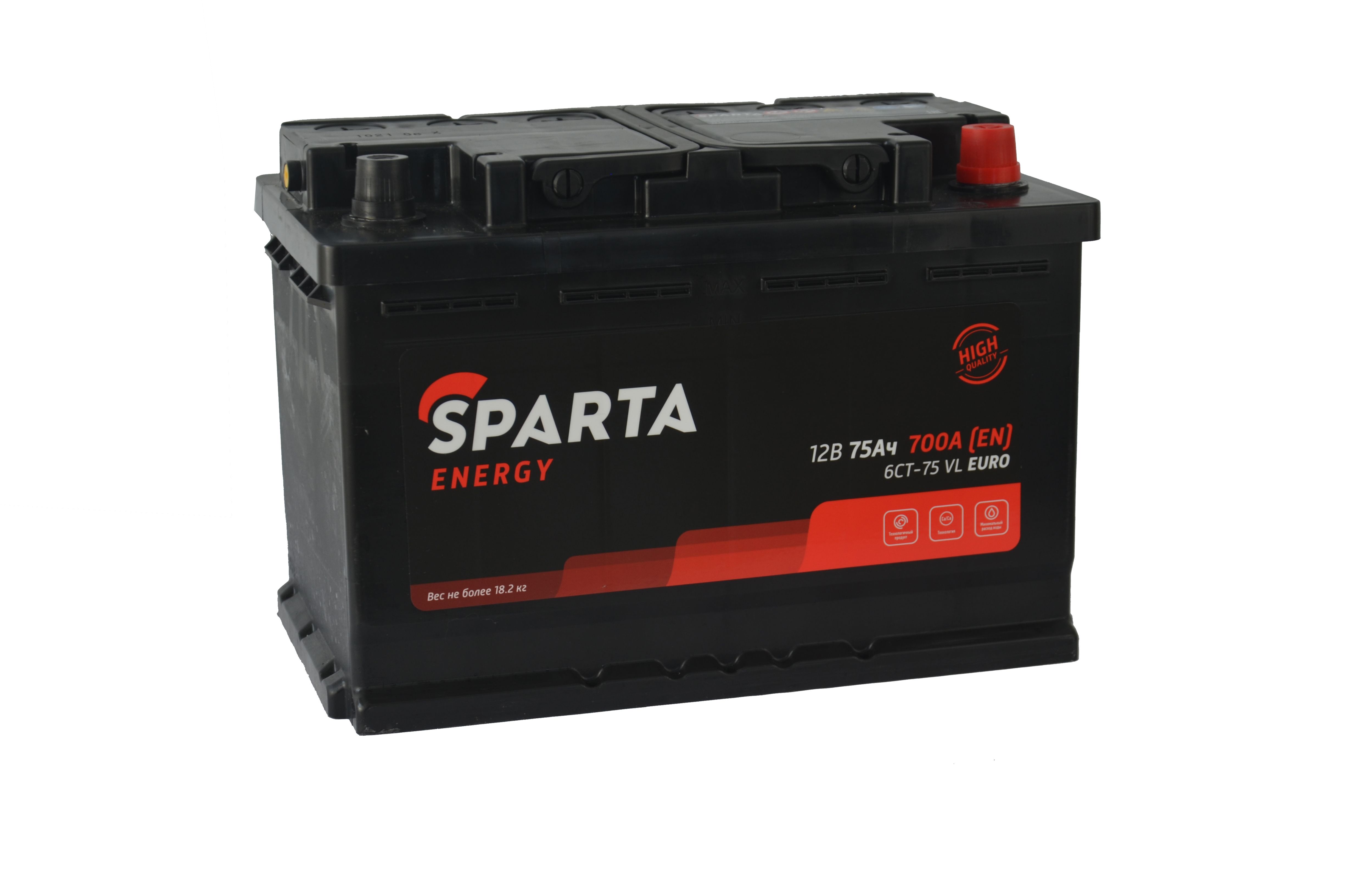 Sparta Energy 6СТ-75 Евро