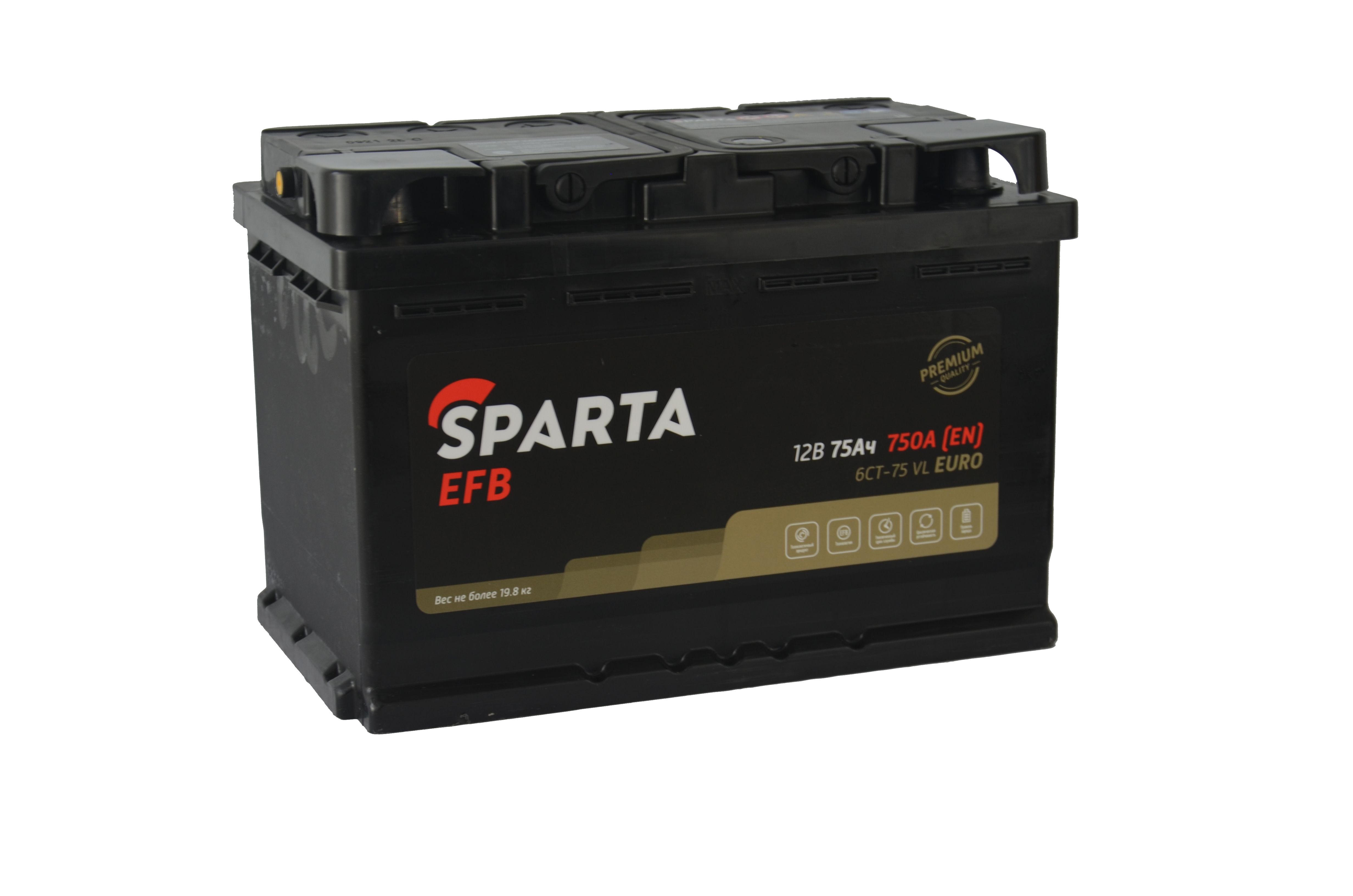 Sparta EFB 6СТ-75 Евро