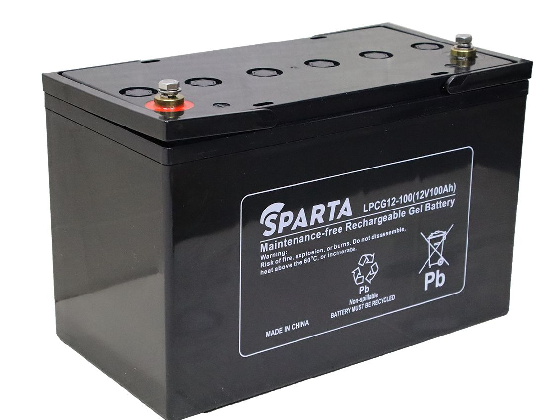 Sparta LPCG12-100 (M8+DIN) 12V 100 Ah