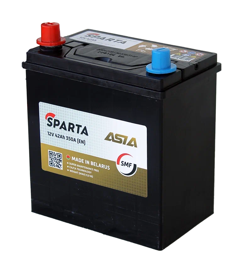 Sparta Asia 42Ah  L+ Евро (РБ)