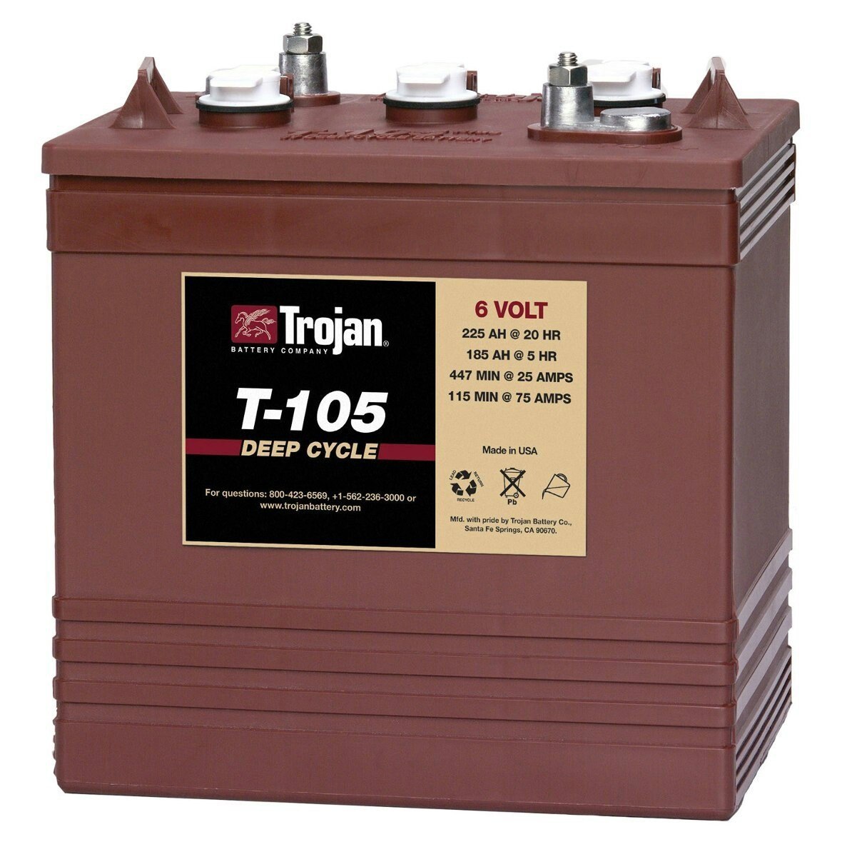 Trojan T-105 6v 225ah