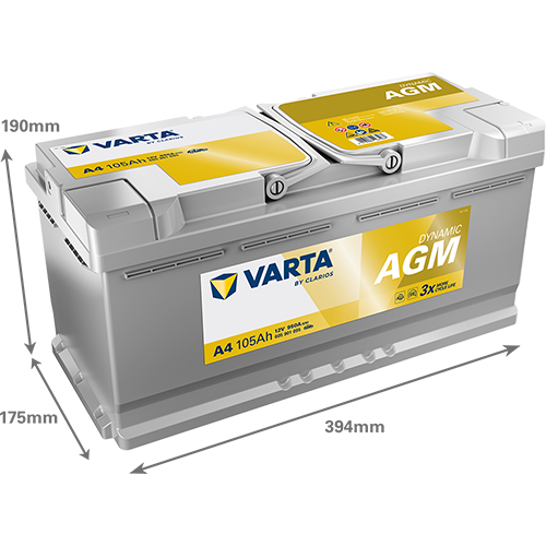 VARTA Dynamic AGM A4