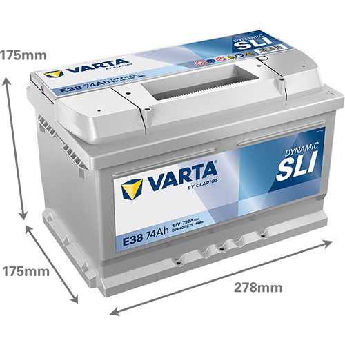 VARTA Dynamic SLI E38