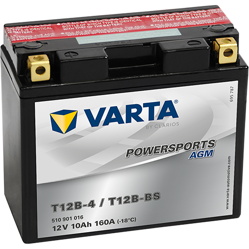 VARTA Powersports AGM T12B-4