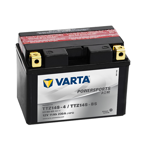 VARTA Powersports AGM TTZ14S-4 / TTZ14S-BS