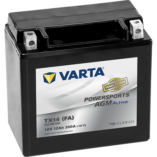 VARTA Powersports AGM Active TX14 (FA)