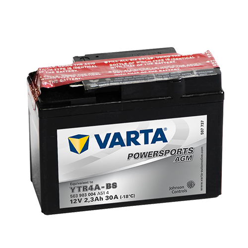 VARTA Powersports AGM YTR4A-BS