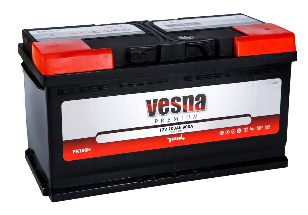 Vesna Premium 100Ah 900A