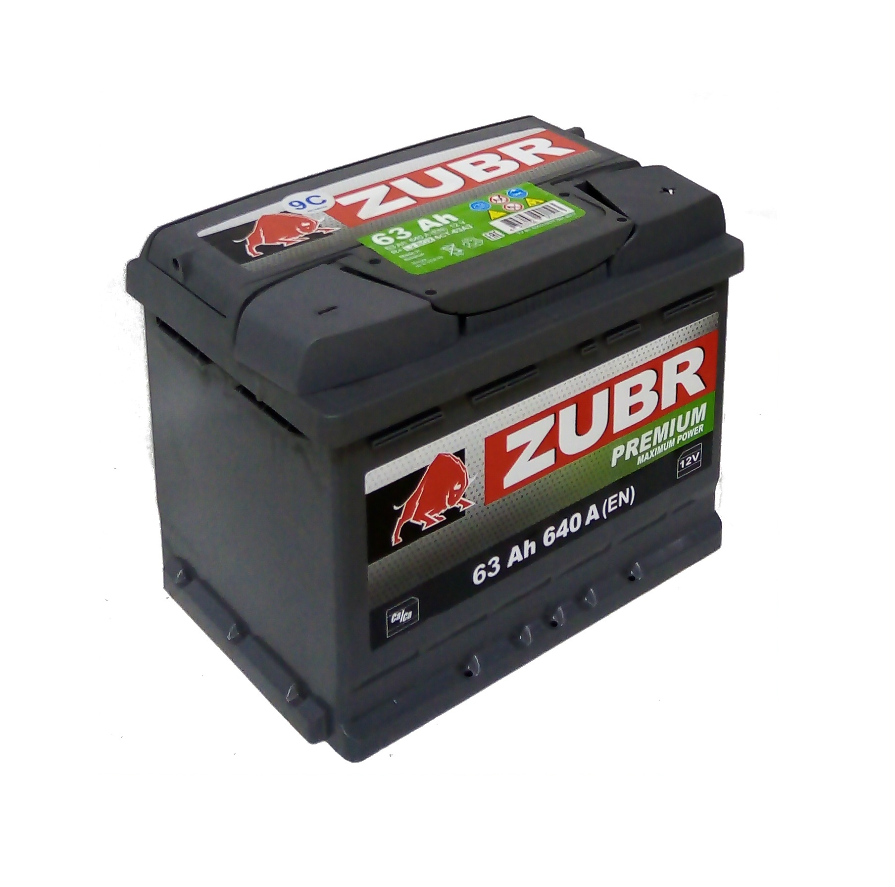 Zubr Premium 63Ah